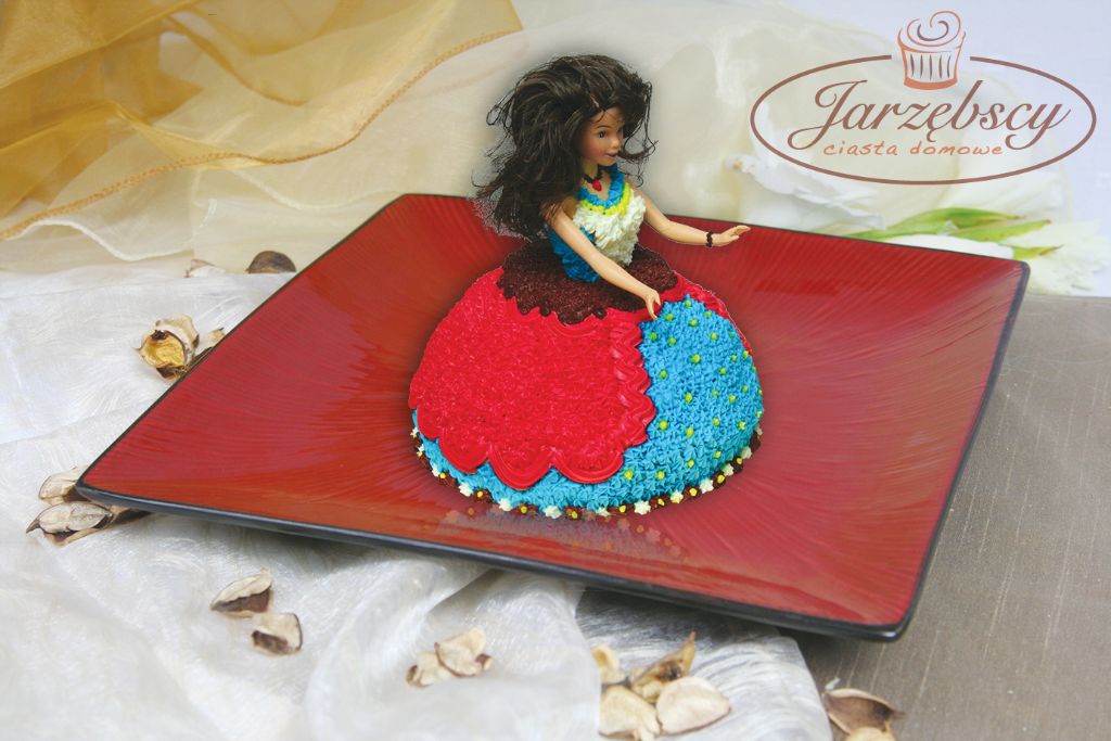 Tort artystyczny "lalka"